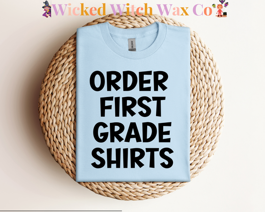 Chain of Lakes w/ Three Otters - Light Blue T-Shirt - 1st Grade Classes