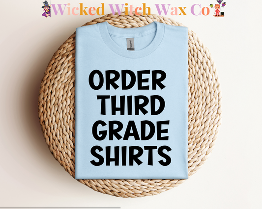 Chain of Lakes w/ Three Otters - Light Blue T-Shirt - 3rd Grade Classes