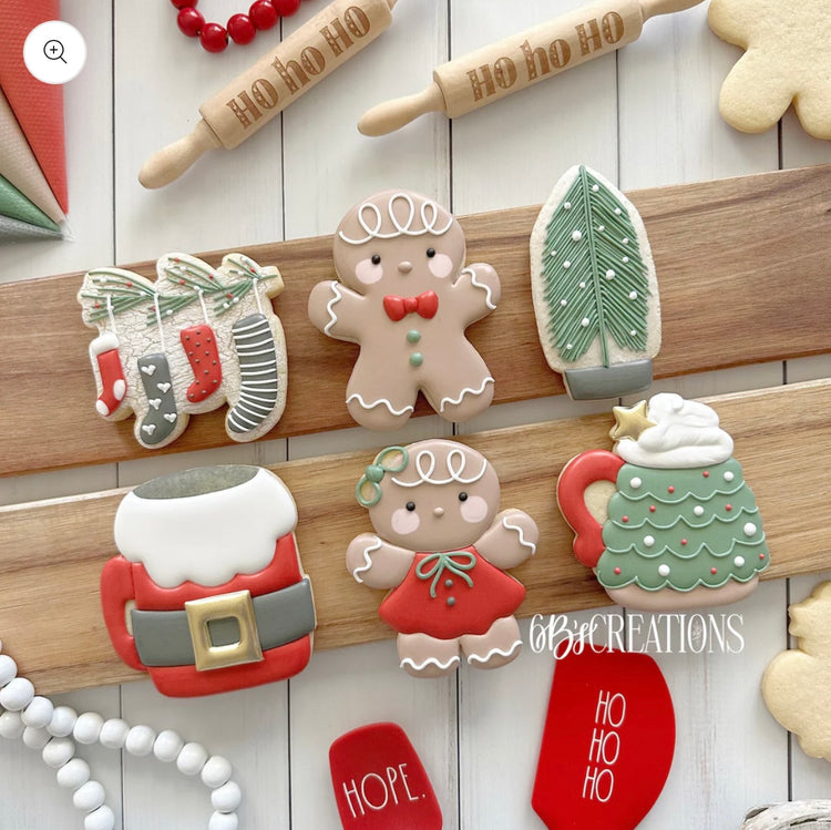 Christmas in July - Cookie Cutters -  3D Printed (6b's Creations) - Full Size